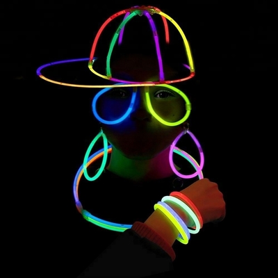 Festa preferita Glow Stick braccialetti diversi colori per decorazione di Halloween eccitazione