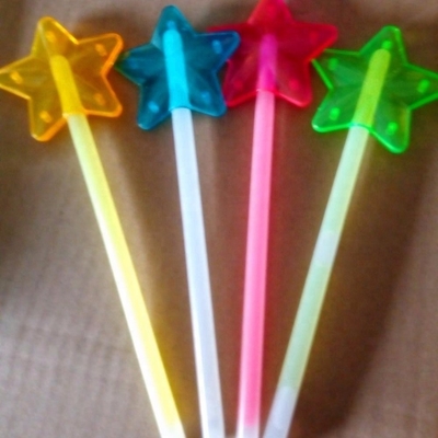 Non tossico Glow Stick Wand per il Festival di Decorazione di Natale