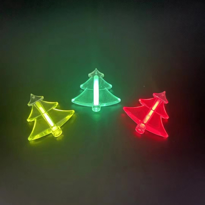 Forma dell'albero di Natale con 8-12 ore di luce in rosso e multicolore