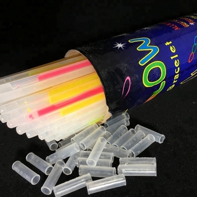 Braccialetti con bastoncino luminoso multicolore 5*200mm Materiale PE per promozioni convenienti