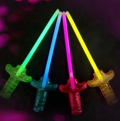 8 pollici di plastica glow spada bastone Perfetto per il campeggio occasione ed evento forniture di festa